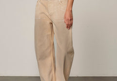 Lulu Jeans - Sand (Leg size 30" - Short)