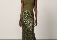 Anda Skirt - Calla Green