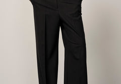 Powel Mid Waist Pants - Grey Pinstripe