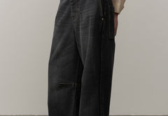 Esme Denim Jeans (30 - Short) - Black
