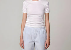 Alma Shorts - Blue Stripe